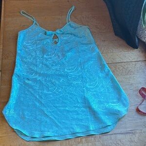 Women’s size small pasily light blue night gown